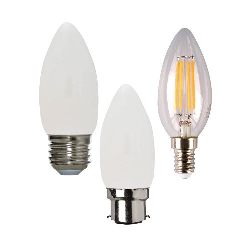 LED Candle Globes Dimmable